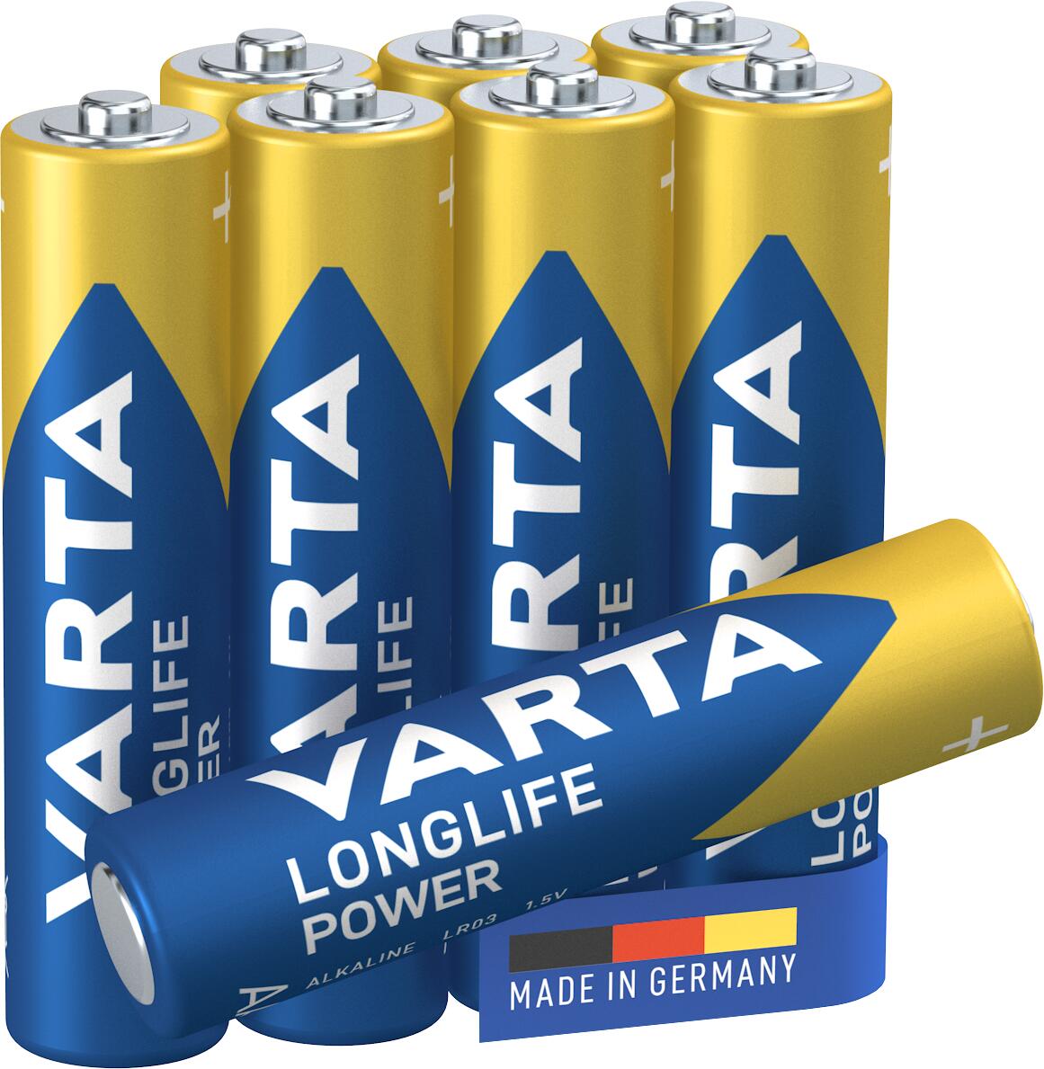 VARTA Longlife Power AAA Blister 8 04903121418