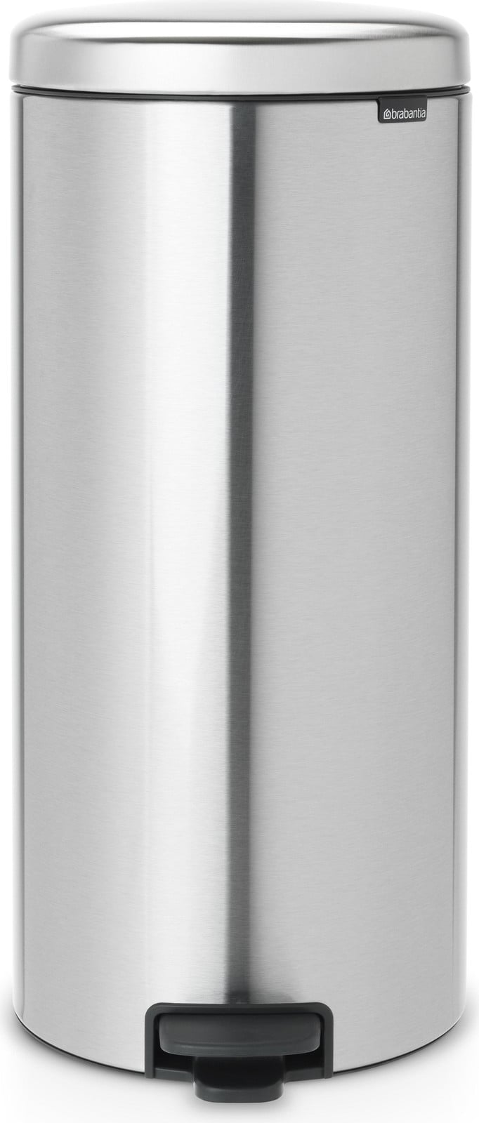 Brabantia Newicon afvalemmer, 30 liter, staal, mat, FPP