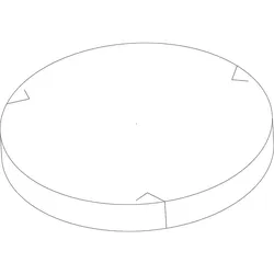 Isolierung Boden D820x100 - 8735100305