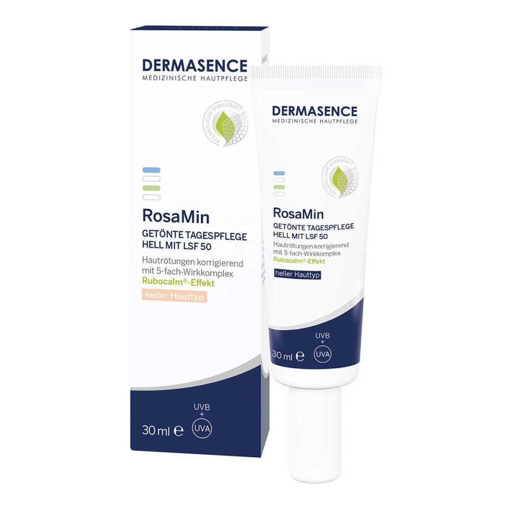Medicos Kosmetik GmbH & Co. KG Dermasence Rosamin Getönte Tagespflege Hell Lsf 50 19902805