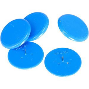Laurel Reißzwecken 2704-30, blau, 30 mm Kopfdurchmesser, 30 Stück