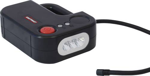 Dino KRAFTPAKET 136308 Kompressor 10.3 bar 12V Adapter zum Betrieb per Kabel, Digitales Display, Kabelfach/-aufnahme, mit