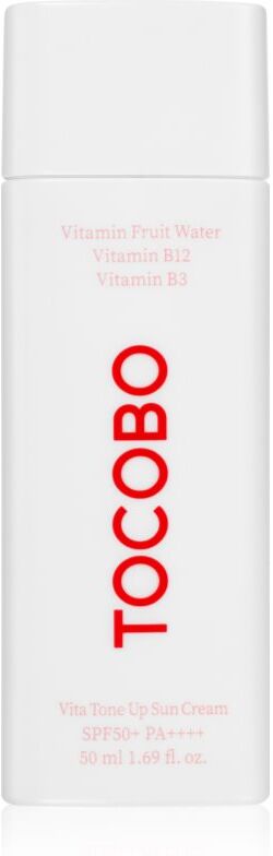 TOCOBO Vita Tone Up Sun Cream Leichte schützende Gel-Creme zum vereinheitlichen der Hauttöne SPF 50+ 50 ml