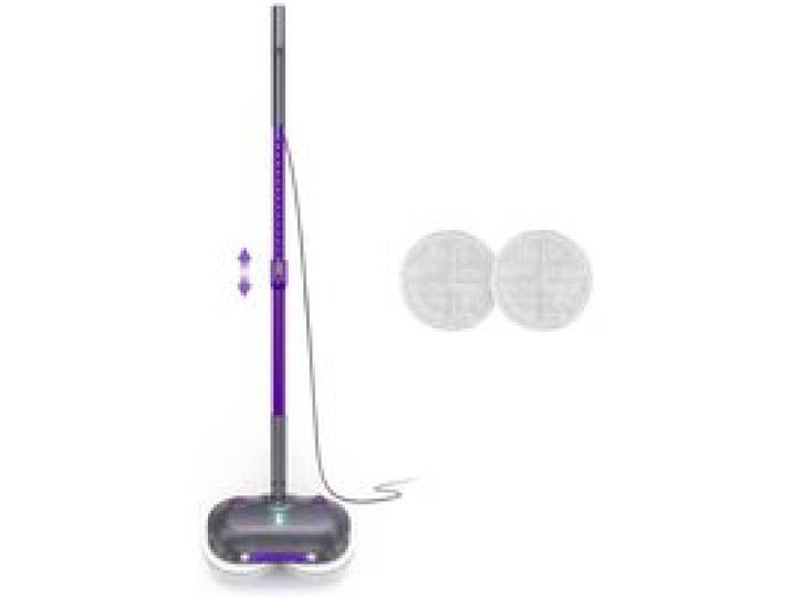 Nettoyeur Vapeur Vaporetto Vapeur Nettoyeur avec Tampons Rotatifs grand réservoir dun câble de 7M éclairage LED intégré