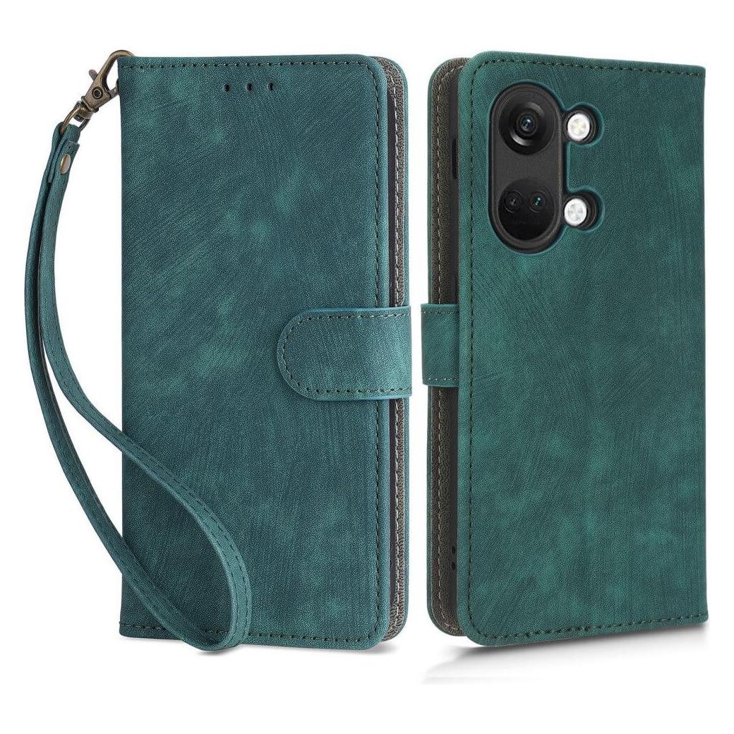 Cover-Discount OnePlus Nord 3 - Etui mit RFID Blocker grün (OnePlus Nord 3) (660135420B)