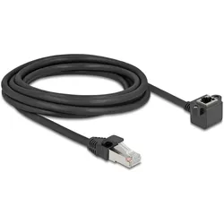 Delock Netzwerk Verlängerungskabel RJ45 Stecker zu RJ45 Buch (F/UTP, FTP, CAT6, 3 m), Netzwerkkabel
