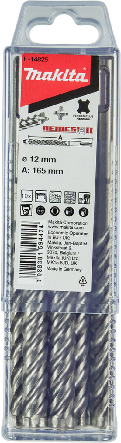 Makita NEMESIS2 SDS-PLUS Bohrer12x165 (E-14825)