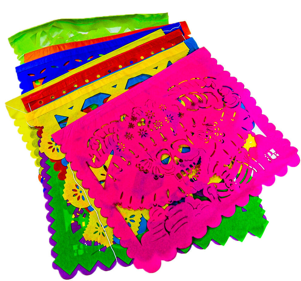 Papel Picado Day of the Dead Multi Colour