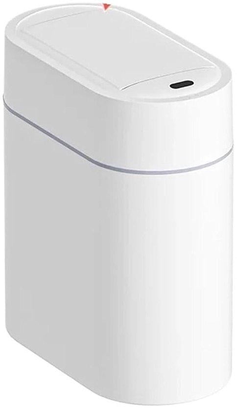 WAN Sensor Prullenbak Wit - 9 Liter - Automatische Afvalbak voor de Keuken