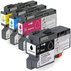 Gigao LC-3239XL Tintenpatronen Set kompatibel mit Brother für MFC-J6947DW - 4er Pack CMYK