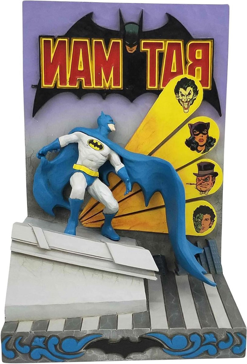 Merkloos DC Comics Superheld Figurine - Handgeschilderd Hars Beeld voor Volwassenen - Veelkleurig