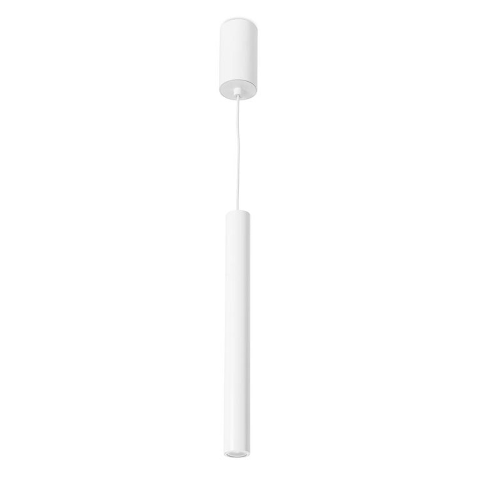 LEDS C4 Stylus 1 LED-hanglamp, mat wit, 75W