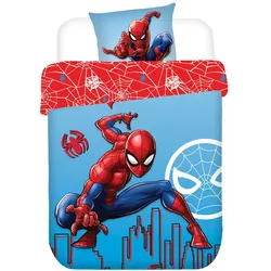 Spiderman, Kinderbettwäsche, Bettwäsche (200 x 140 cm, 63 x 60 cm)