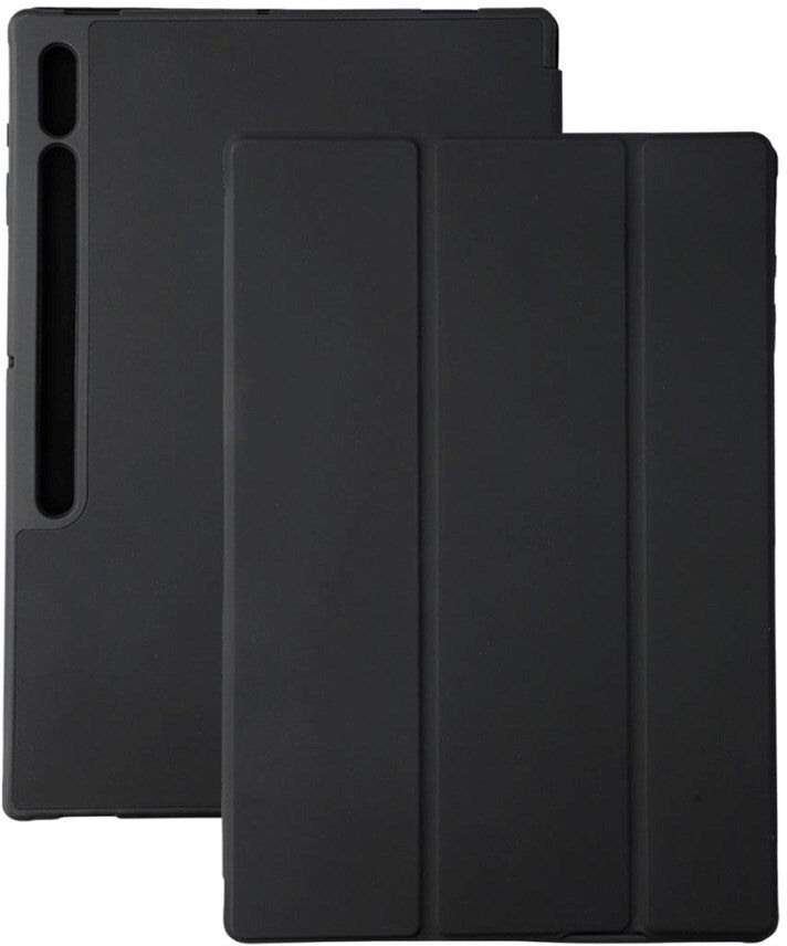 Samsung Galaxy Tab S10 Ultra / S9 Ultra 4smarts Basic Folio Case m. Pen Holder - Sort