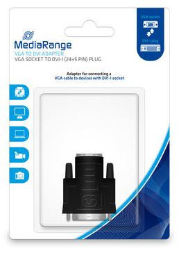 MediaRange VGA-naar-DVI-adapter, 24+5 pin