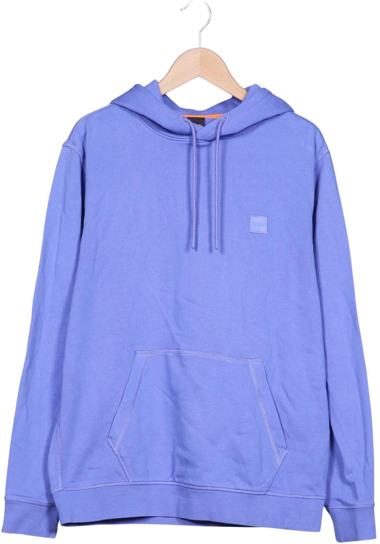 Boss Orange Herren Kapuzenpullover, Hellblau, Gr. L, Baumwolle - Second Hand