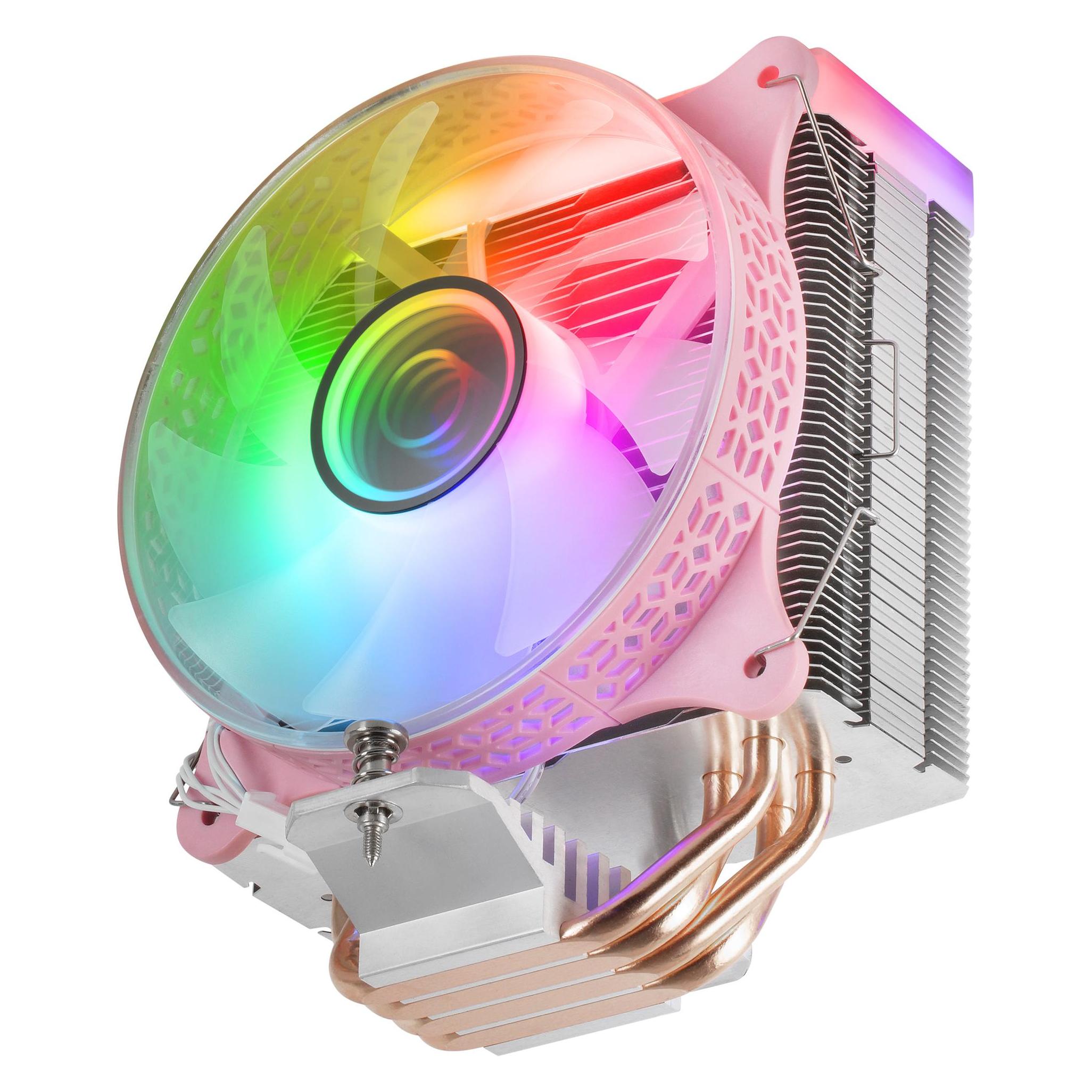 Mars Gaming Ventilateur Pour Processeur Mcpu-Vr RGB (Rose) (151 mm) (MCPUVRP)