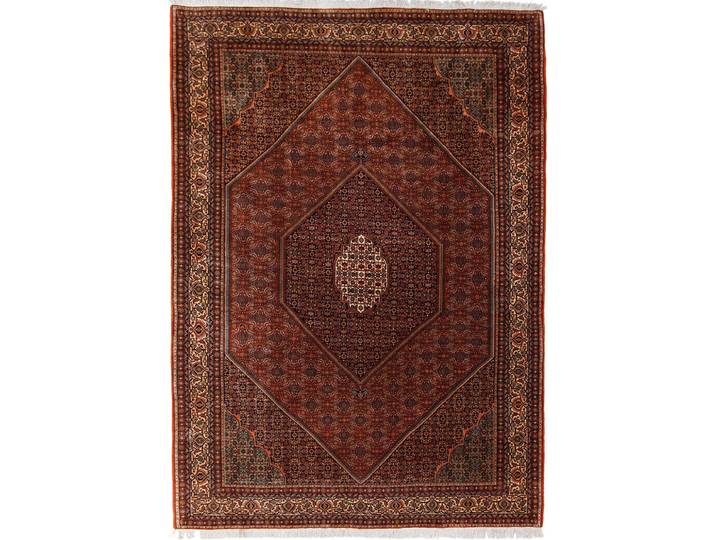 Bidjar Teppich 211x302 Handgeknüpft Orientteppich Perserteppich