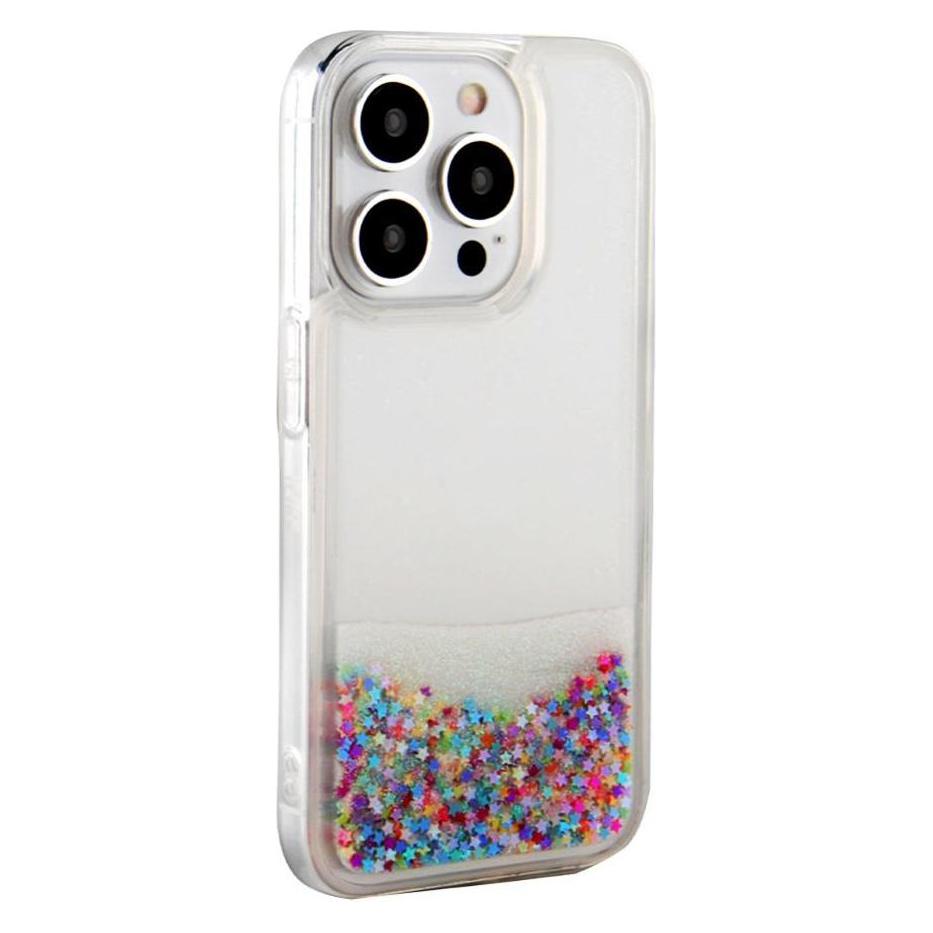 iLike iPhone 15 Pro Silicone Case Water Glitter (Apple iPhone 15 Pro) (ILIAPP15PSWGR)