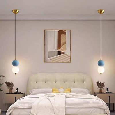 Nordic pendent lampe moderne einfachheit schlafzimmer nacht lampe personalisierte kreativität led restaurant bar gang kronleuchter