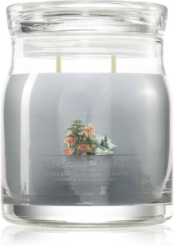 Yankee Candle Woodland Weekend Memories scented candle 368 g