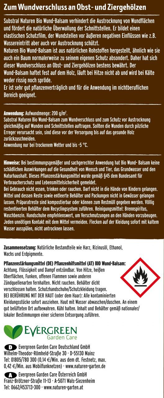 Naturen Bio Wundbalsam 350 g