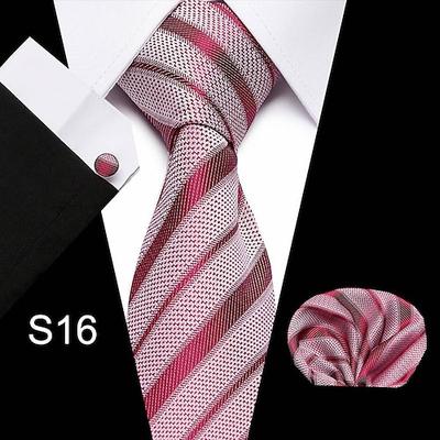 Professionelle formelle Kleidung Business Krawatten Bekleidungszubehör Business Mode Hemden Herren Krawatten Sets Valentinstagsgeschenk für ihn