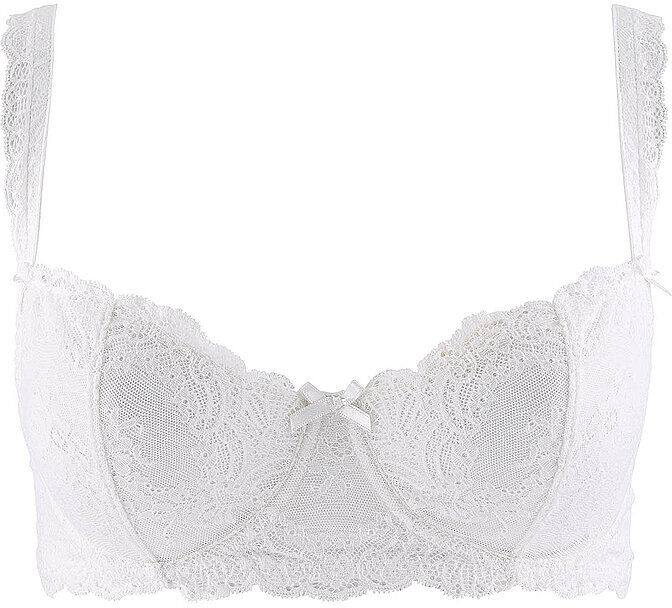 AUBADE Balconette-BH Danse des Sens (Opale) weiss   75D 75D