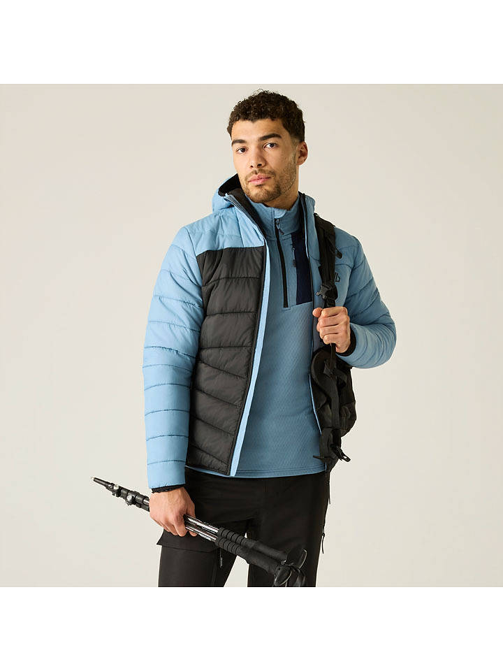 Dare 2b Steppjacke "Aero Fuse" in Schwarz/ Hellblau - S