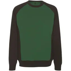 Sweatshirt "WITTEN" Unique - XL - grün/schwarz