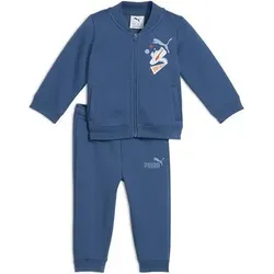 PUMA Kinder Anzug MINICATS Full-Zip Set FL INF, Größe 86 in Blau Blau