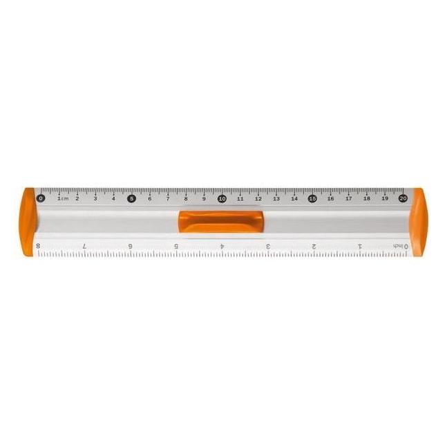 Tetis Aluminiumlineal 20 cm BL040-PB (20 cm, Aluminium) (BL040-PB)
