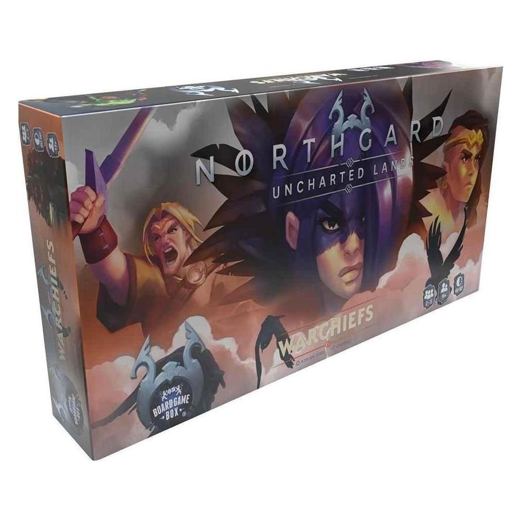 Board Game Box Northgard - Uncharted Lands:Warchiefs (Erweiterung) (Deutsch, 2 - 5 Spieler) (BGB05986)