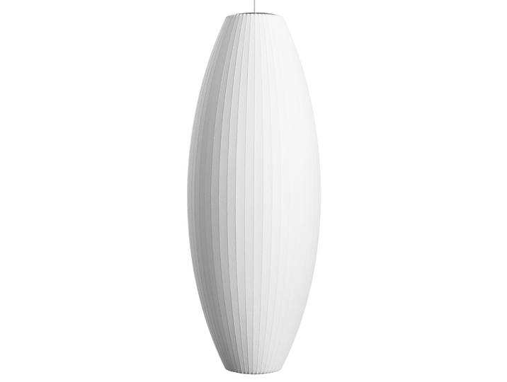 Suspension Nelson Cigar Bubble XL, Ø 47,5 cm, blanc - HAY - Salon / séjour - Design - Plastique - À ampoule unique