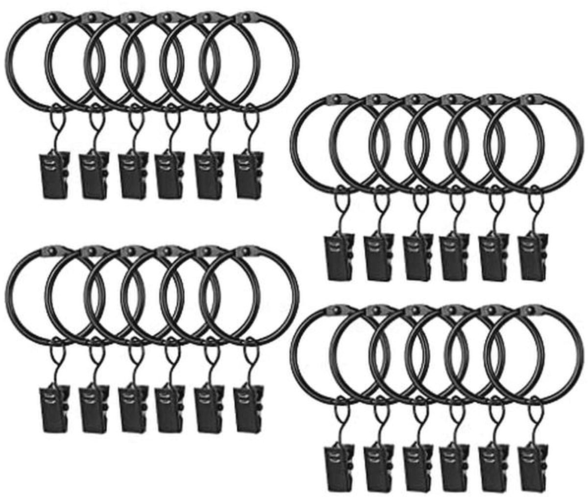 40 stuks metalen gordijnhaakclips voor optimale bevestiging