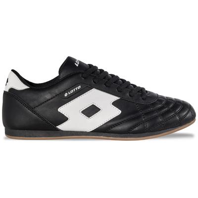 Sneaker LOTTO, Damen, Gr. 36, schwarz-weiß (schwarz, weiß), Synthetik, Schuhe Sneaker, im angesagten Taekwondo Look