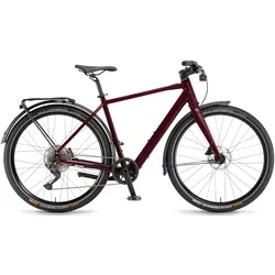 Winora E-Flitzer E-Bike 10-Gang i250Wh Deore EBM darkcherry matt