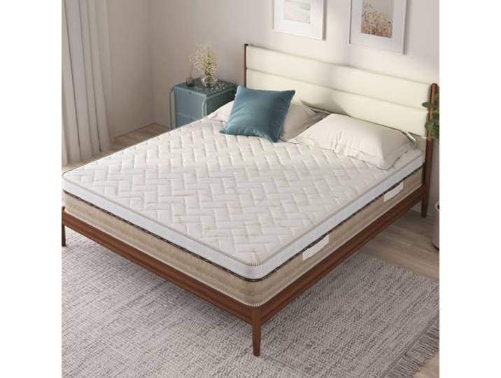 Talamo Italia - Pandia-Doppelmatratze, hochwertige Matratze, ergonomische Matratze, Taschenfederkernmatratze, 100% Made in Italy, 140 x 200 x 25 cm