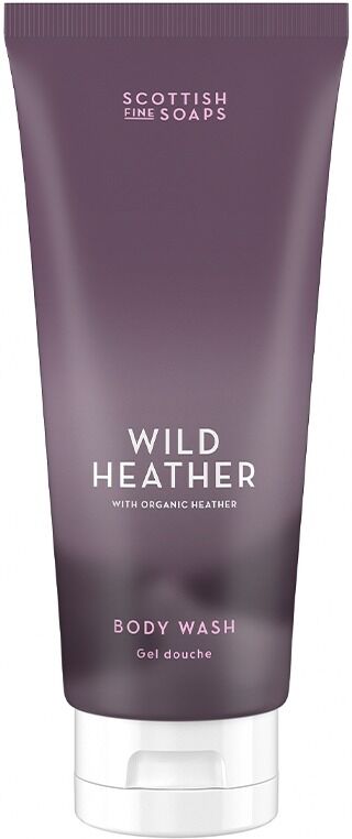 Scottish Fine Soaps Wild Heather Body Wash 200ml Tube