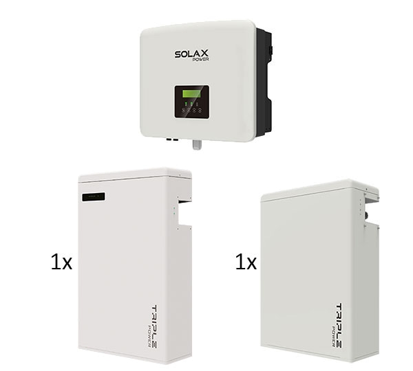 Solax T-BAT H 11.5 V2.1 + X3-HYBRID-10.0-D G4.2 HIGH VOLTAGE LITHIUM-IONEN-BATTERIESPEICHERSYSTEM