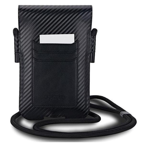 BMW Torebka BMPSP15XMSCAKL Wallet Bag czarny/black Carbon Blue Stripes (1545061068)