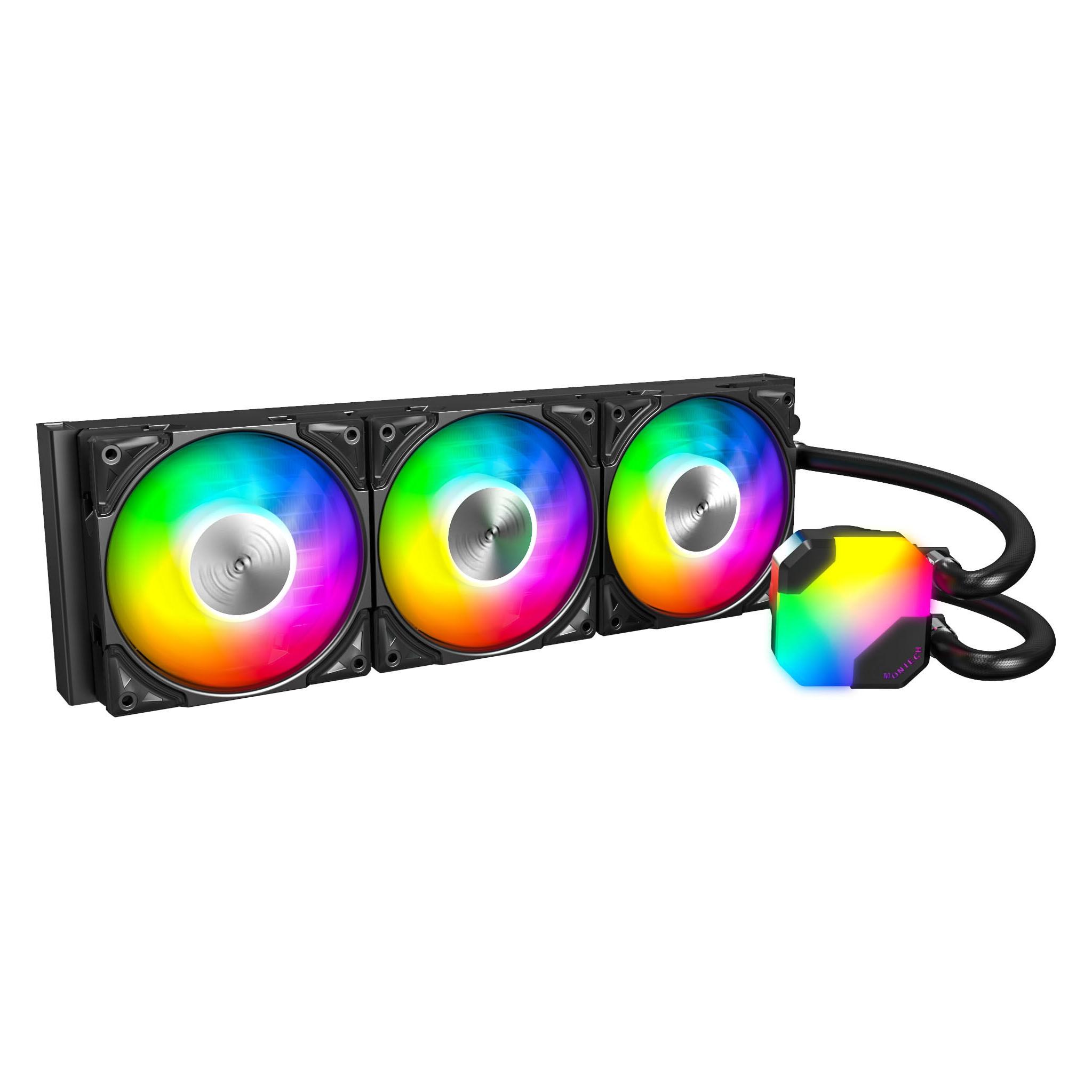 Montech Hyper Flow ARGB 360 AIO, Black (HYPER FLOW ARGB 360 (B))