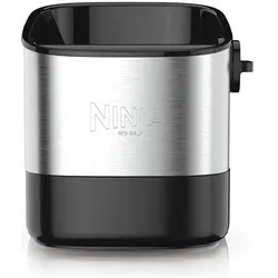 Ninja XSKKNCKBXEUK Kaffeemaschinen Knock Box, Zubehör Kaffeemaschinen, Silber, Schwarz