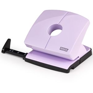 Novus Locher B 220, 60-B22058, pretty lilac, Bürolocher, Stanzleistung ca. 20 Blatt
