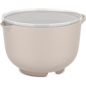 Mepal Schüssel Chef It Chalk, mit Deckel, 1,5 Liter, Ø 17,5 cm, rutschfest und mit Griff, aus Kunststoff