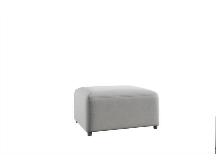 Fun Möbel Polsterhocker Designerhocker FUN AROA in Velourstoff Salvador, Rundumbezug