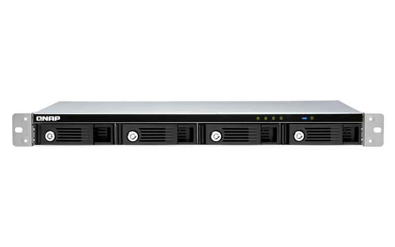 QNAP TR-004U USB 3.0-RAID-Rackmount Erweiterungsgehäuse mit 4 Einschüben
