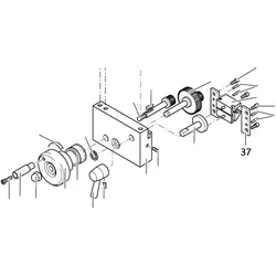 PROXXON 24400-03-37 Blech für Drehmaschine PD400