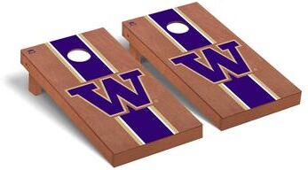 Skip's Garage Washington Huskies 2x4 Pro Cornhole Boards - V6