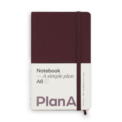Notizbuch A6 Softcover Cozy Fig Punktiert, 128 Seiten
